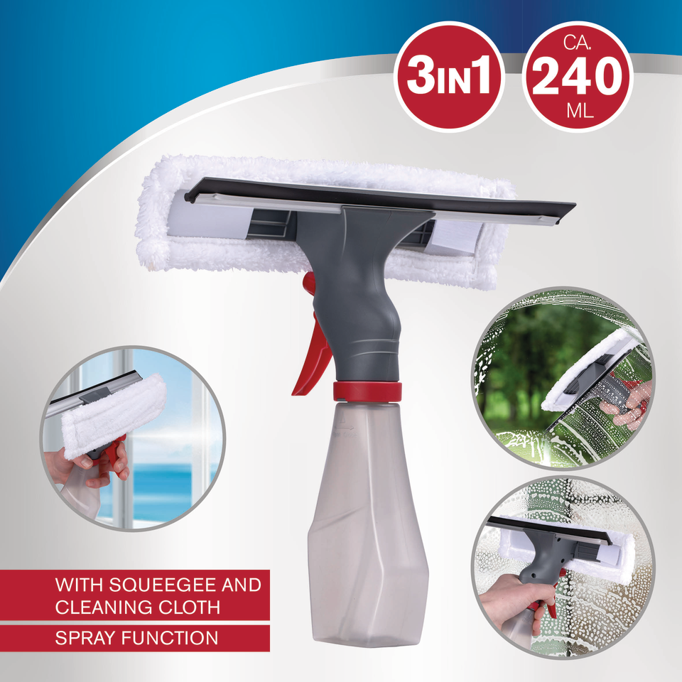 Window Cleaner Spray 3-In-1