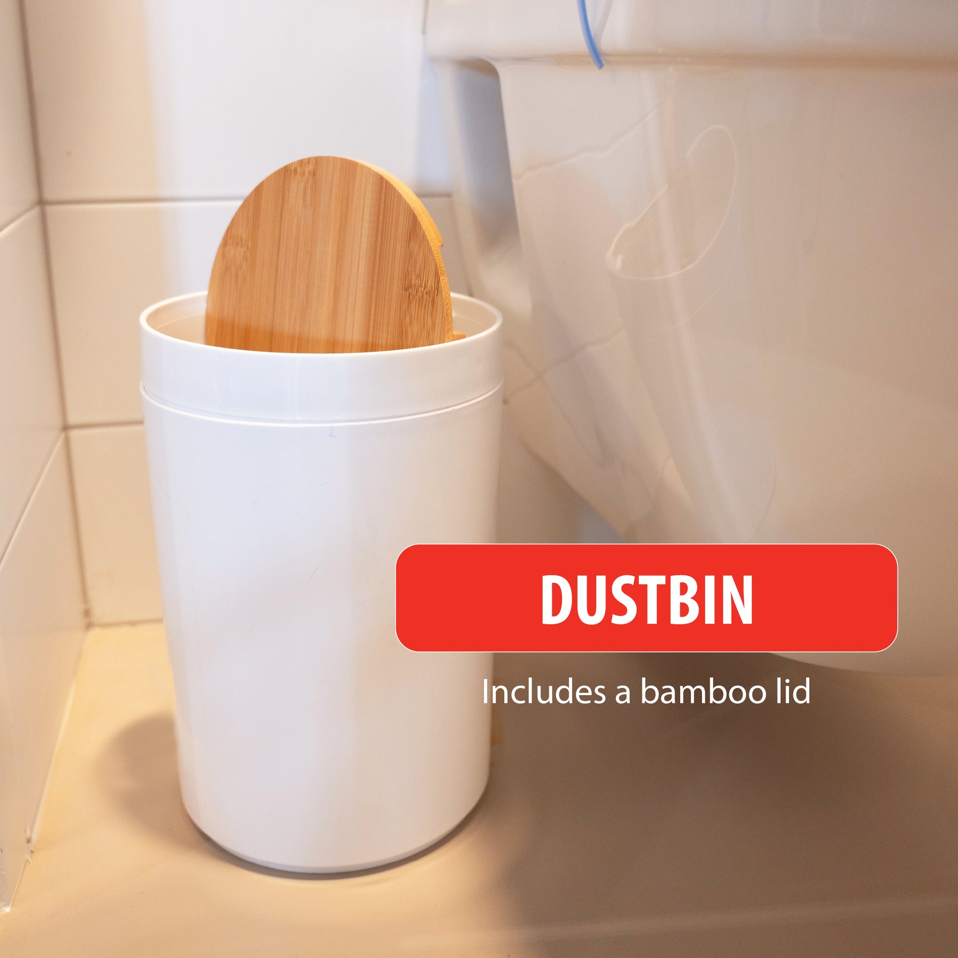 Bathroom & Toilet Set 6Pcs