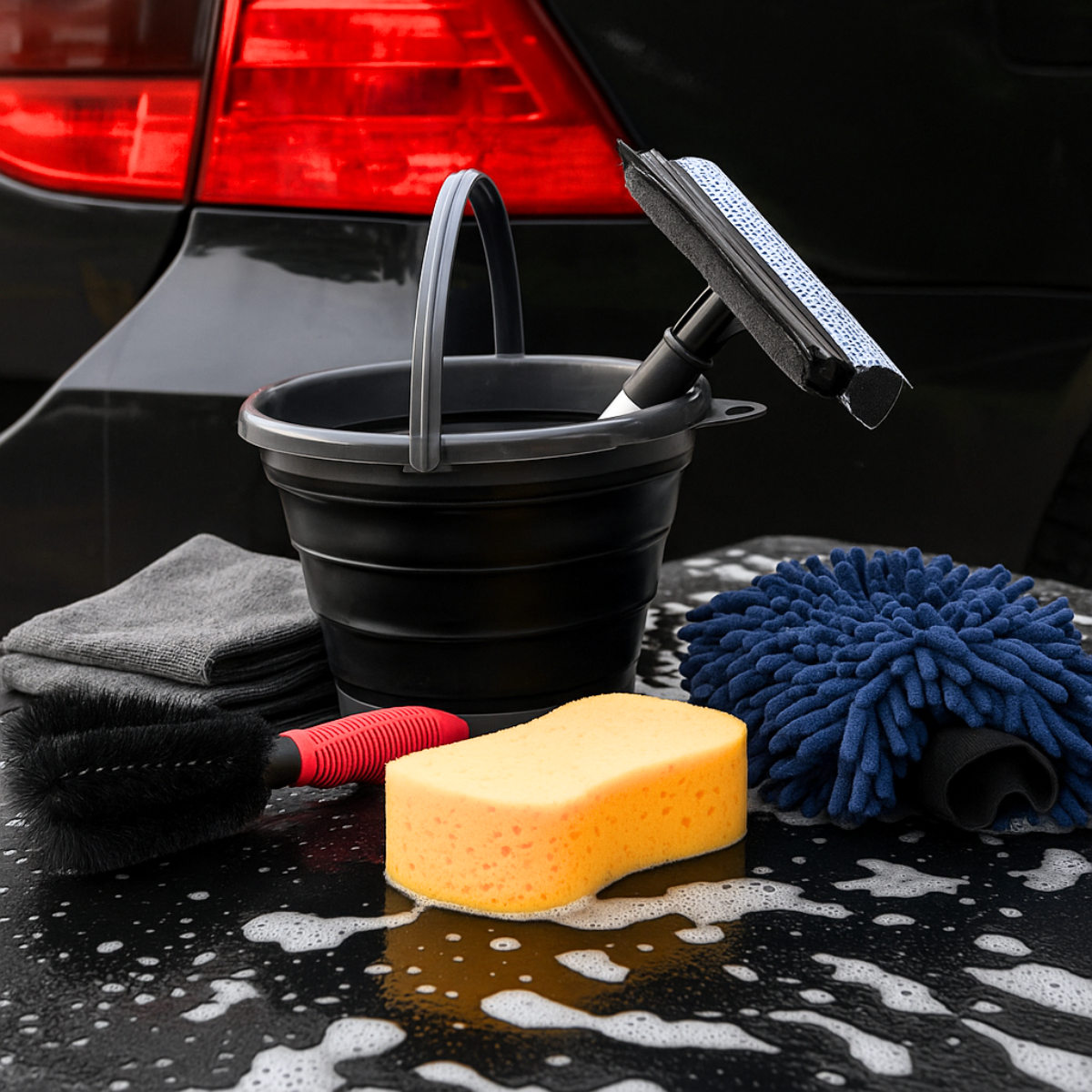 Auto Schoonmaakset 7-Stuks