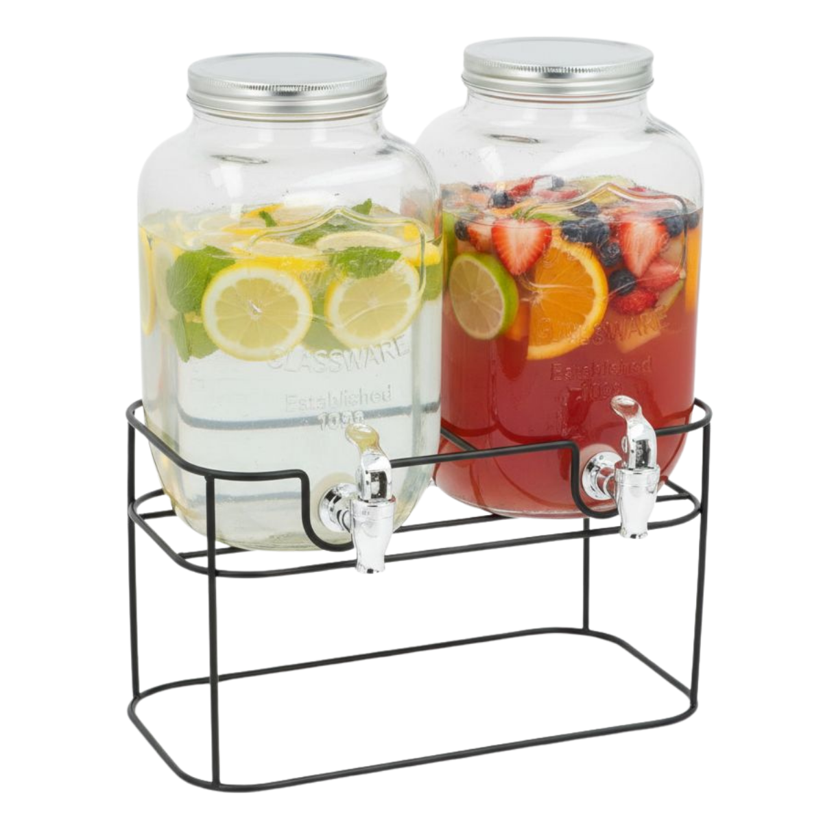 Drink Disp With Stand 4Lx 2Pcs